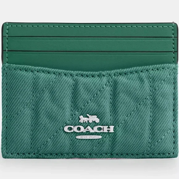 🟢🌟🟢 Coach Slim Id Card Case 🟢🌟🟢 NWT 🟢🌟🟢 - Picture 14 of 16